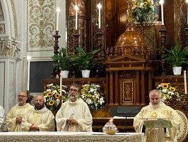 25mo Anniversario di professione religiosa di fr. Marco Lentini e fr. Mauro Billetta